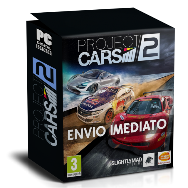 PROJECT CARS 2 PC ENVIO DIGITAL