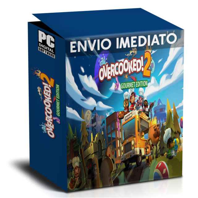 Jogo Overcooked! 2 Pc Mídia Digital