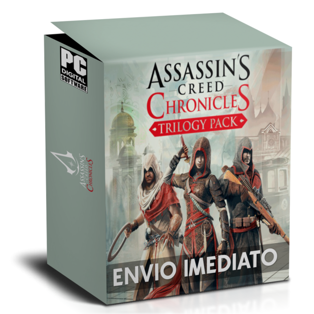Jogo PS4 Assasin's Creed Chronicles (Pack Trilogia)