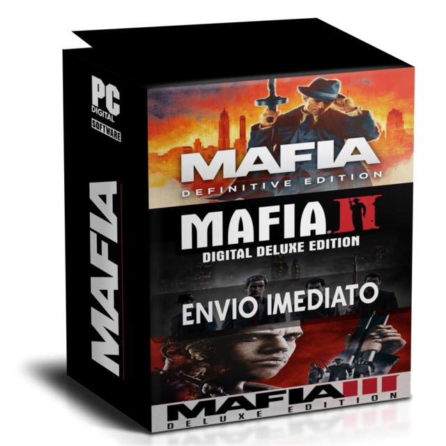 Mafia Triology Pc Digital (3 Jogos Em 1)