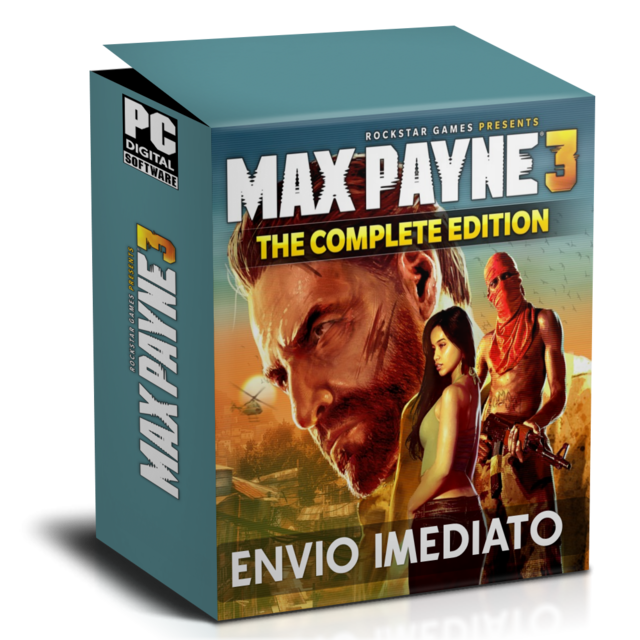 MAX PAYNE 3 COMPLETE EDITION PC ENVIO DIGITAL