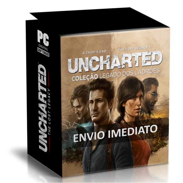 Uncharted: Coleção Legados dos Ladrões ganha data de