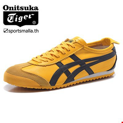 TENIS ASICS ONITSUKA TIGER AMARELO COM AZUL MARINHO PRAZO DE ATE 25 DIAS PARA ENTREGA FRETE GRATIS BR