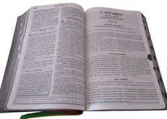 Bíblia devocional de estudo - capa luxo café relevo