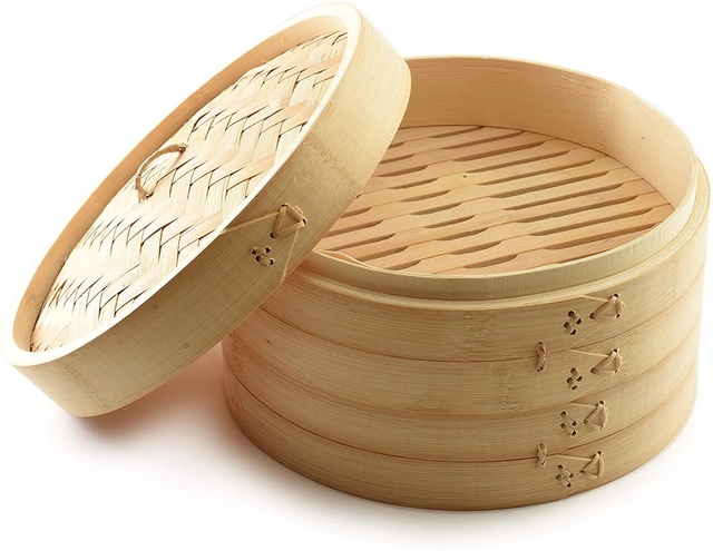 Vaporera de Bambu 30 cm - Gochiso productos japoneses