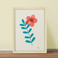 Flor de Hibiscus - Serie Floral