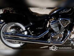 ESCAPAMENTO HONDA SHADOW 600 2,5'' - CORTE LATERAL na internet