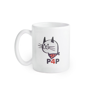 Taza P4P - Diseño Gato Original