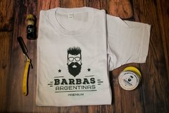 Remera Barbas Argentinas BLANCA - comprar online