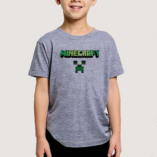 Remeras discount minecraft niños