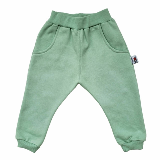 Pantalon jogger FRISA verde agua 1ano