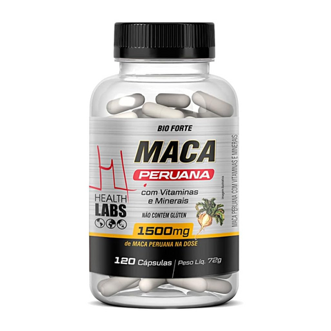 MACA PERUANA 120(CAPS) - HEALTH LABS