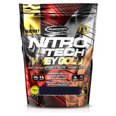 NITRO TECH 100% WHEY GOLD 2.5KG/999G/454G - MUSCLTECH