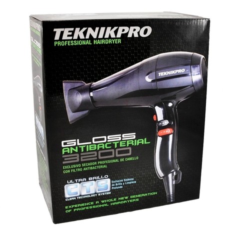 SECADOR PROFESIONAL MARCA TEKNIKPRO MODELO 3200 GLOSS (TK)