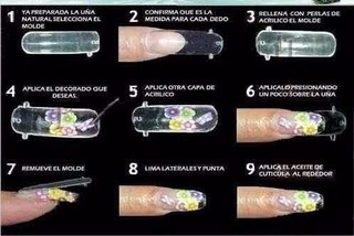 Imagen de 100 CAPSULAS PARA UÑAS ENCAPSULADAS DE LAS MANOS * PROFESIONAL NAIL (CH)