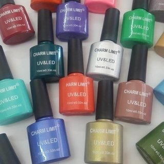 ESMALTE SEMIPERMANENTE DE UÑAS MARCA CHARM LIMIT POR 10ml * Para secado con Cabina UV/LED SEMIPERMANENTE (CH) - TODOPELUQUERIAS