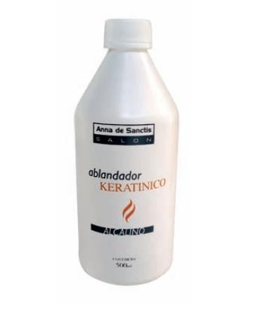 ABLANDADOR KERATINICO ALCALINO MARCA ANNA DE SANCTIS POR 500 ml.