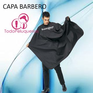 PEINADOR * CAPA IMPERMEABLE SILVER * DISEÑOS DE BARBERIA (822) (OT) en internet