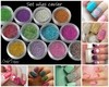 NAIL ART DECORACION DE UÑAS * PURPURINA * FLORES * 12 COLORES SURTIDOS * MANICURIA - comprar online