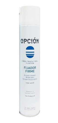 SPRAY FIJADOR FUERTE ACONDICIONADOR LINEA SALON POR 500 ml MARCA OPCION - comprar online