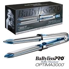 PLANCHITA DE ALTA TEMPERATURA MARCA BABYLISS PRO MODELO OPTIMA 3000 - PLANCHITA Y BUCLEADORA 2 EN 1 (BY)