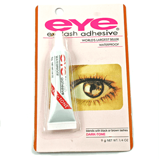 PEGAMENTO PARA PESTAÑAS POSTIZAS POR 10 ml. MARCA EYE * TRANSPARENTE ó NEGRO (CH) - TODOPELUQUERIAS