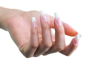 Imagen de TIPS MARCA FENG SHANG MEI UÑAS POSTIZAS POR 500 UNIDADES COLOR TRANSPARENTE ó BLANCO ó NATURAL