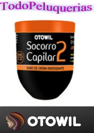 SOCORRO CAPILAR II MARCA OTOWIL * BAÑO DE CREMA POTE DE 250 GRS