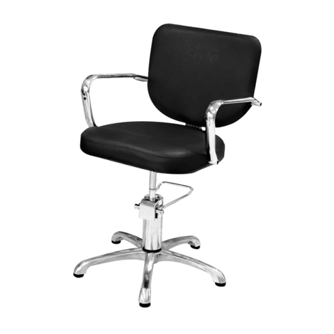 SILLON DE CORTE SISTEMA HIDRAULICO DE ECOCUERO CON APOYA BRAZOS MODELO ROXY 8166