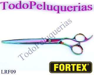 TIJERA DE CORTE FILO NAVAJA DE 9 PULGADAS (23 cm) MARCA FORTEX MODELO LRF09 - TODOPELUQUERIAS