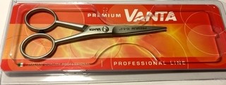 TIJERA DE CORTE MICRODENTADA DE 5,5 PULGADAS MARCA VANTA MODELO PREMIUM 10 DE ACERO SATINADO - comprar online