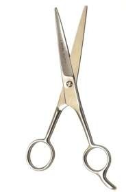 TIJERA DE CORTE FILO NAVAJA DE 6 PULGADAS MARCA ROYAL CUT MODELO W1255 DE ACERO SATINADO