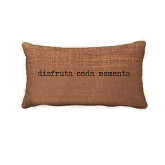 Funda de almohadon arpillera 30X50 - RunForest