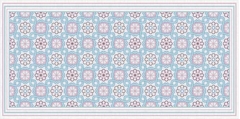 ALFOMBRA VINÍLICA 014 - AZULEJOS BOHO - comprar online