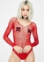 BODY DE RED CON STRASS - tienda online