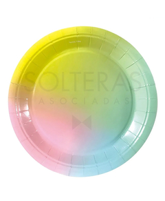 Platos multicolor - comprar online