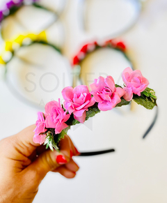 Vinchas con florcitas - tienda online