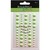 Eyelet Outlet Adhesive-Back Enamel Dot 60/Pkg Green / Punto de esmalte tipo brad autoadhesivo Verde Agua en internet