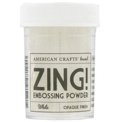 American Crafts Zing! Glitter Embossing Powder 1 Oz-Black