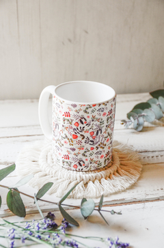 TAZA ESTAMPADA FLORCITAS - piopio-objetos