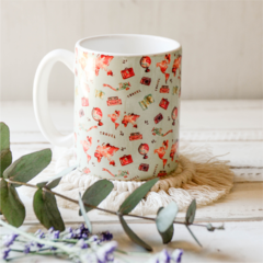 TAZA ESTAMPADA VIAJES