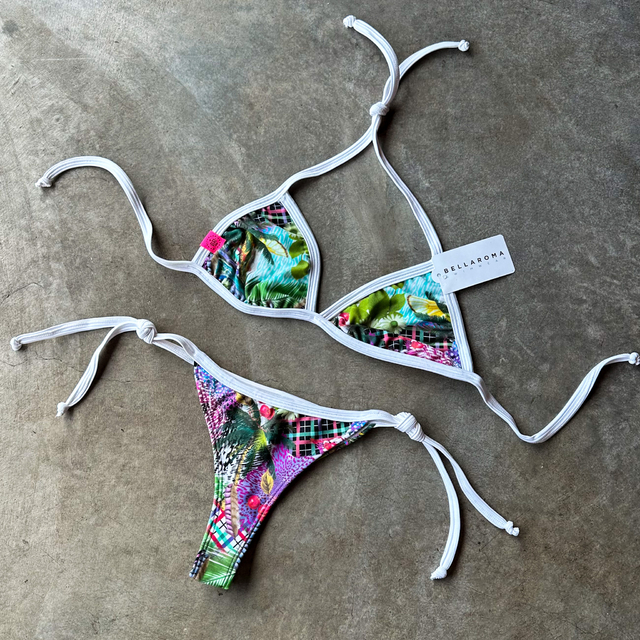 CONJUNTO BIKINI TINI TULUM WHITE Comprar en BELLAROMA