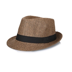 Imagem do Beckyruiwu* 6959 Chapéu Panama Masculino Trilby