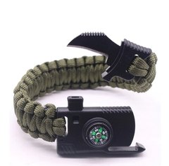 Imagem do Mkendn* M099 Pulseira Masculina Militar Bússola Knife