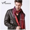 Vianosi* A245 Cachecol Masculino Lã Geométrico