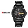 Curren* 8069 Relógio Masculino Aço Inox Data Automática