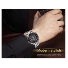 Relógio Masculino Aço Inox Curren* 8149 - comprar online