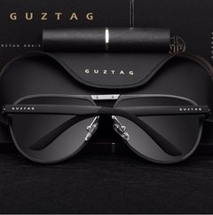 Guztag* G9820 Óculos De Sol Masculino Piloto Alumínio Polarizado - comprar online