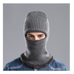 Imissu* 9753 Balaclava Masculina Lã Acrílico Aveludado 2 em 1 - Simple Market