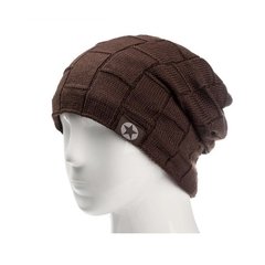 Urgentman* 1908 Gorro Masculino Geométrico Soft Acrílico Aveludado na internet